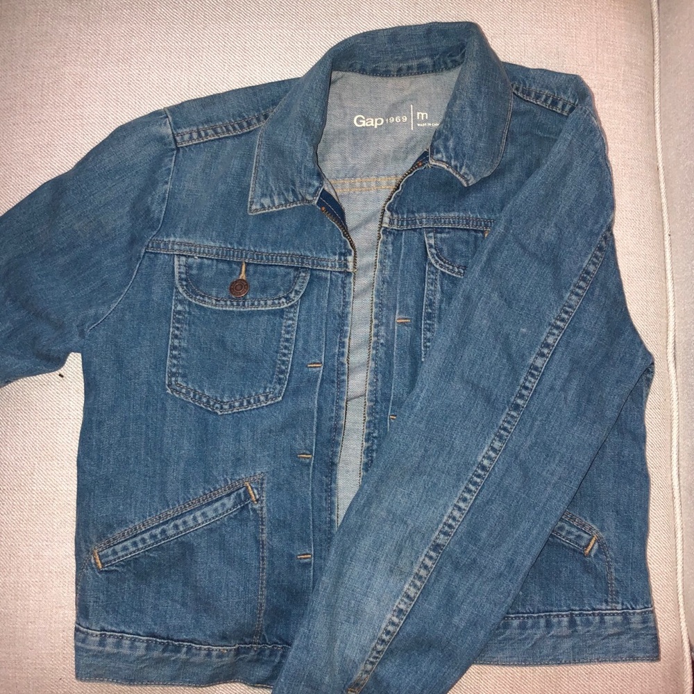 Cropped Jean Jacket